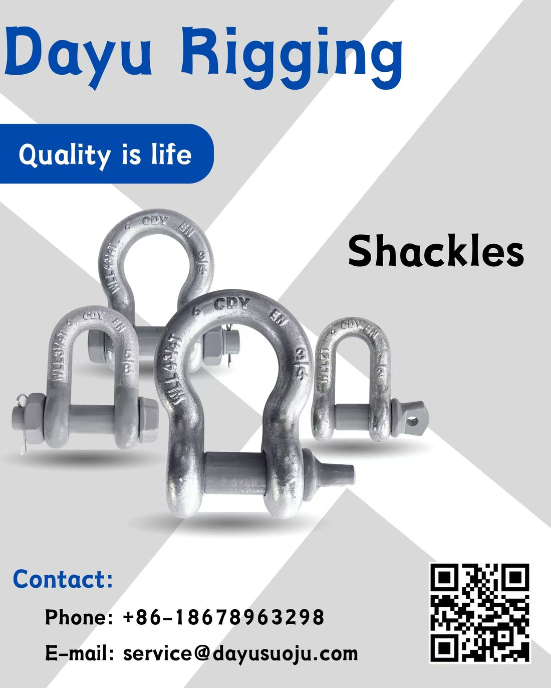 Choosing Dayu Rigging as a partner/supplier must be a good move!