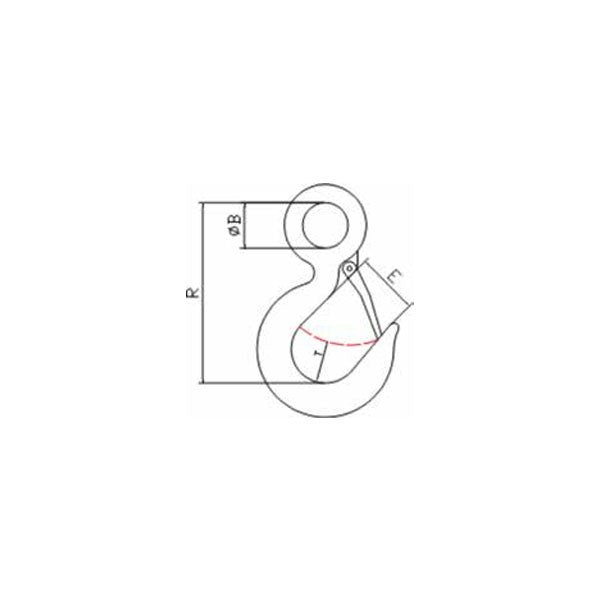 EYE HOOK WITH LATCHES 320C